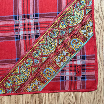Vintage Yves Saint Laurent Handkerchief