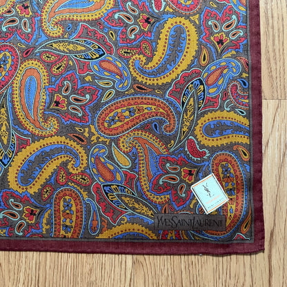 Vintage Yves Saint Laurent Handkerchief