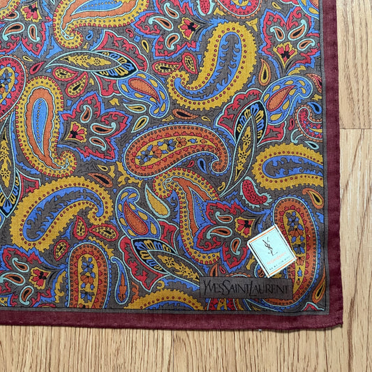 Vintage Yves Saint Laurent Handkerchief