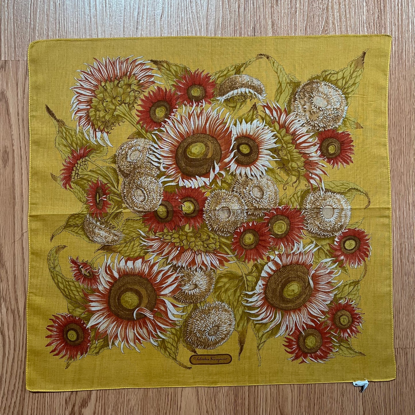 Vintage Salvatore ferragamo Handkerchief