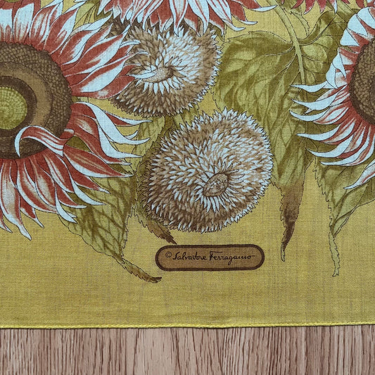 Vintage Salvatore ferragamo Handkerchief