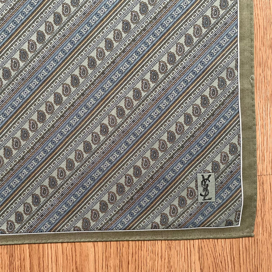 Vintage Yves Saint Laurent Handkerchief