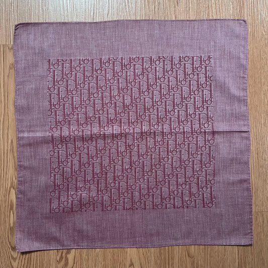 Vintage Christian Dior Monogram Handkerchief
