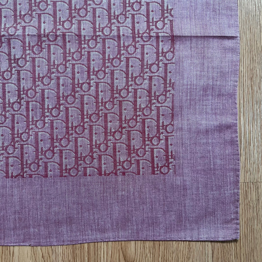 Vintage Christian Dior Monogram Handkerchief