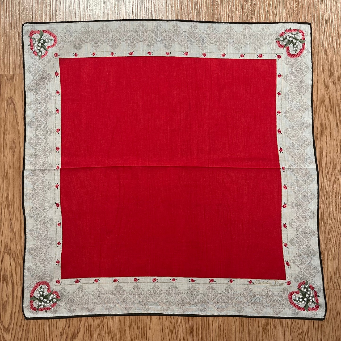 Vintage Yves Saint Laurent Handkerchief