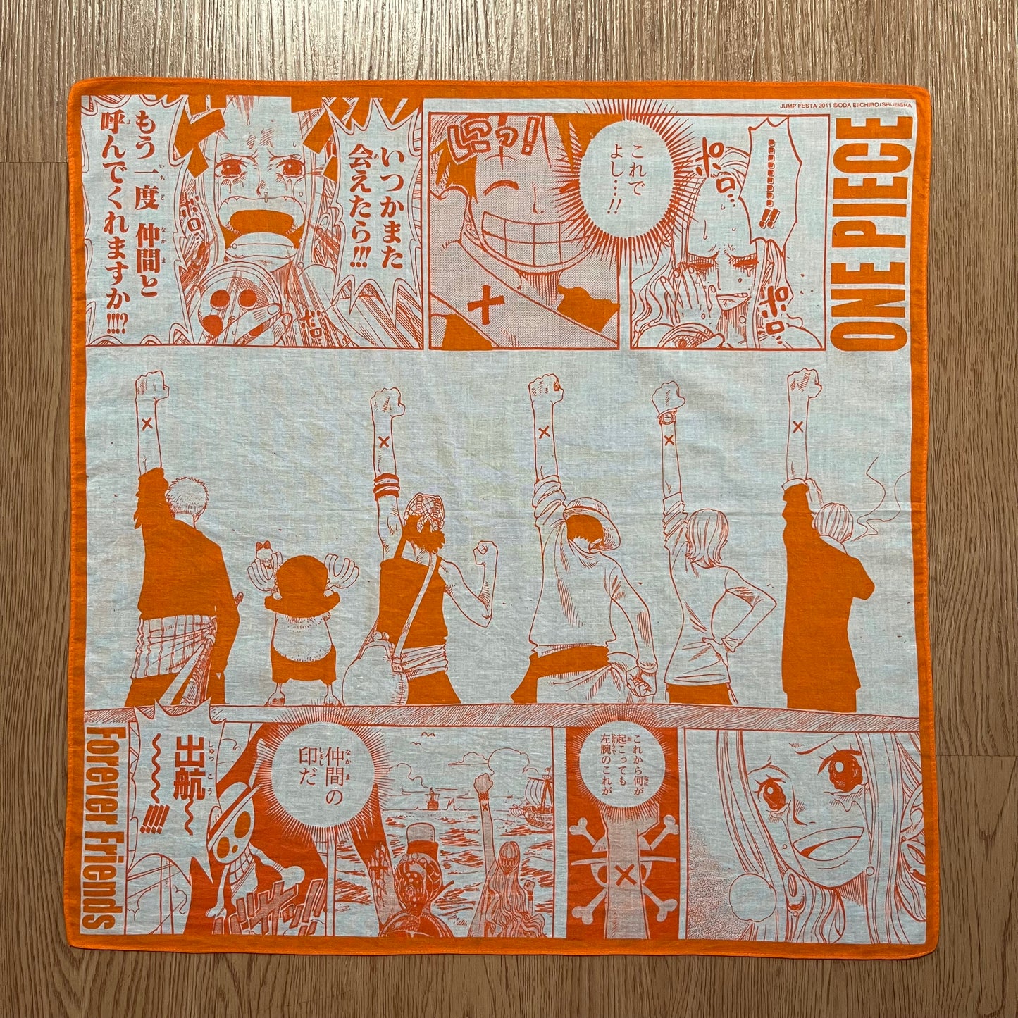 One piece crying alabasta handkerchief