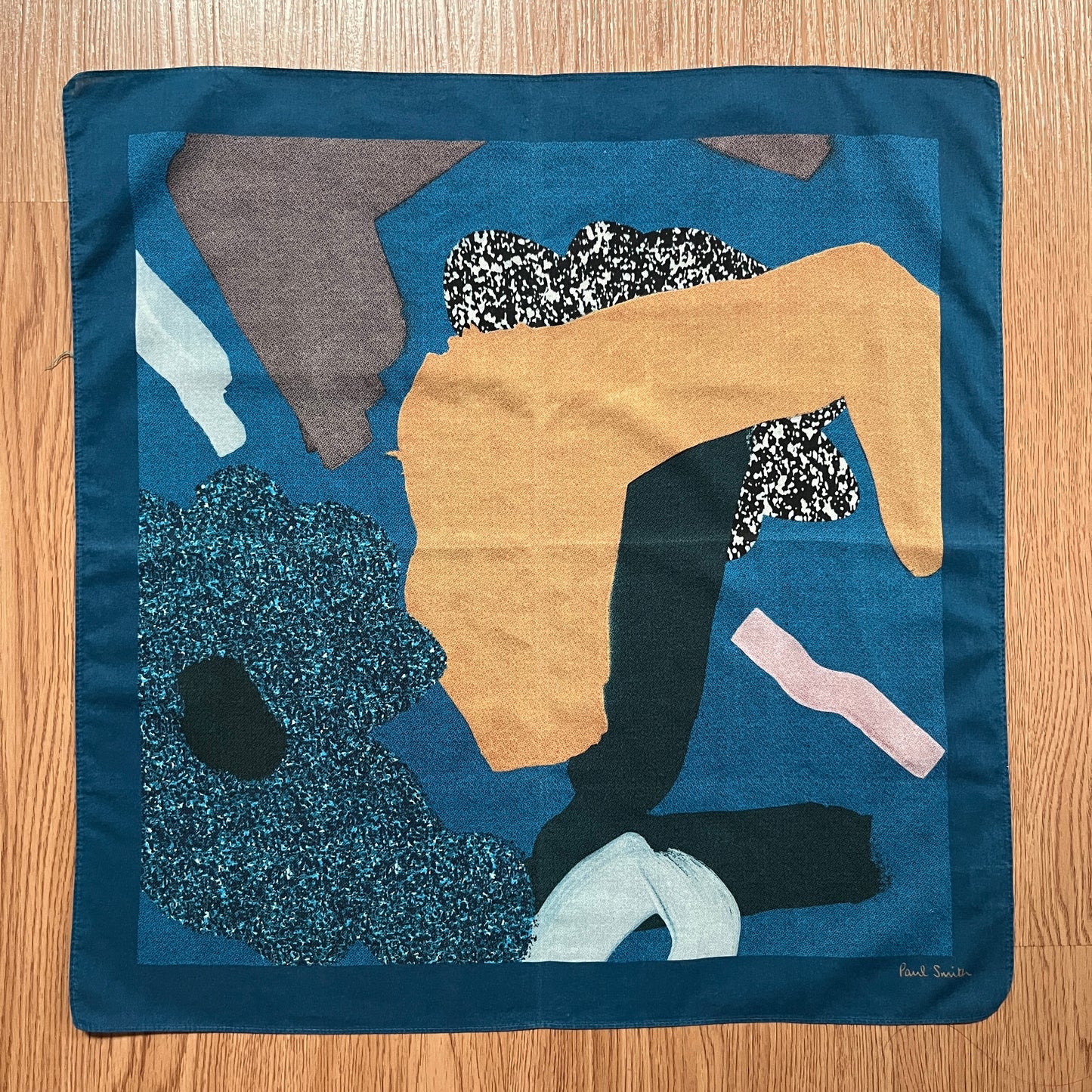 Paul Smith Abstract Graphic Handkerchief