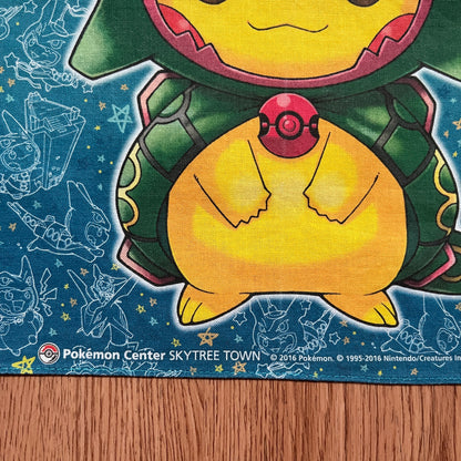 Pokemon Center Skytree Town Rayquaza Poncho Pikachu Handkerchief
