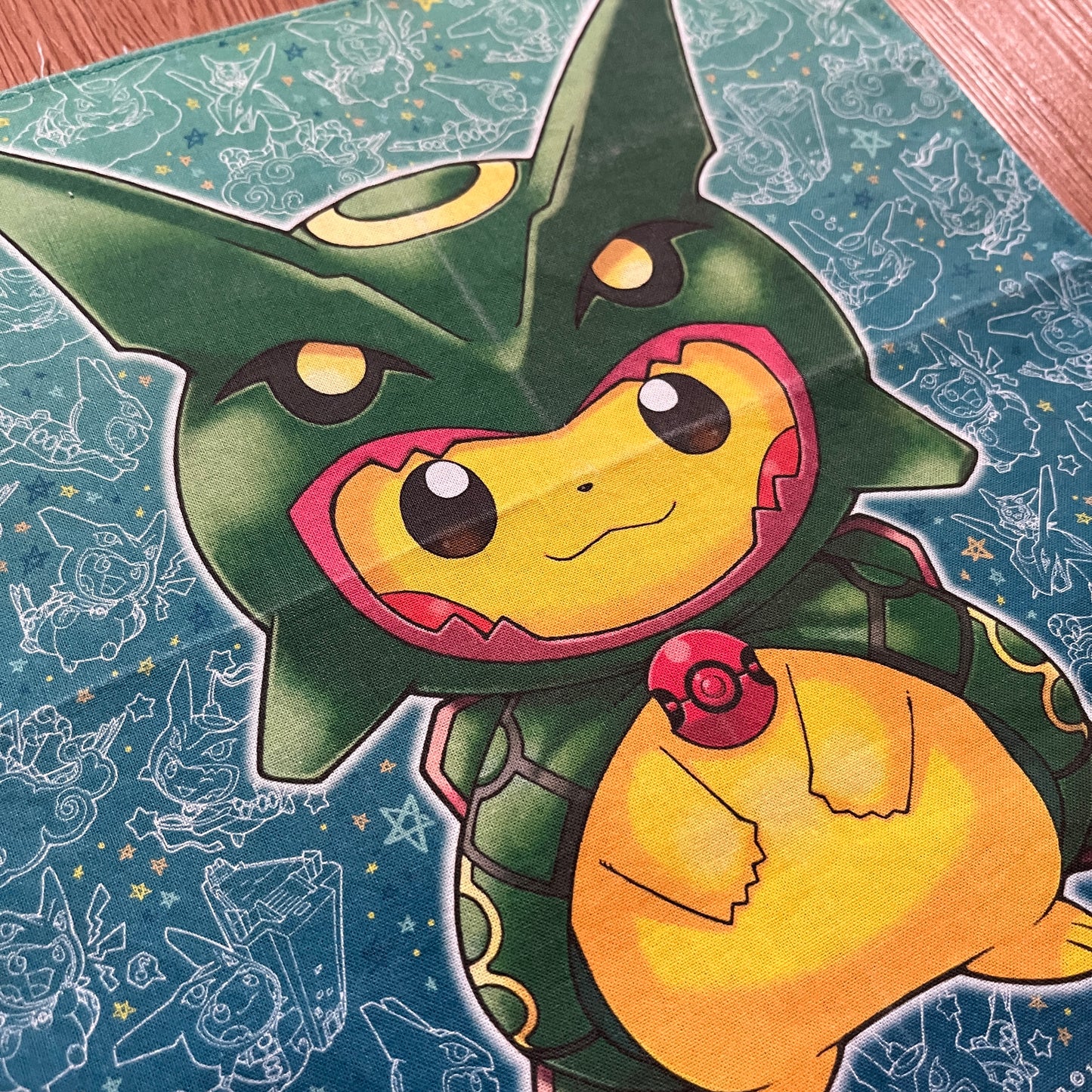 Pokemon Center Skytree Town Rayquaza Poncho Pikachu Handkerchief