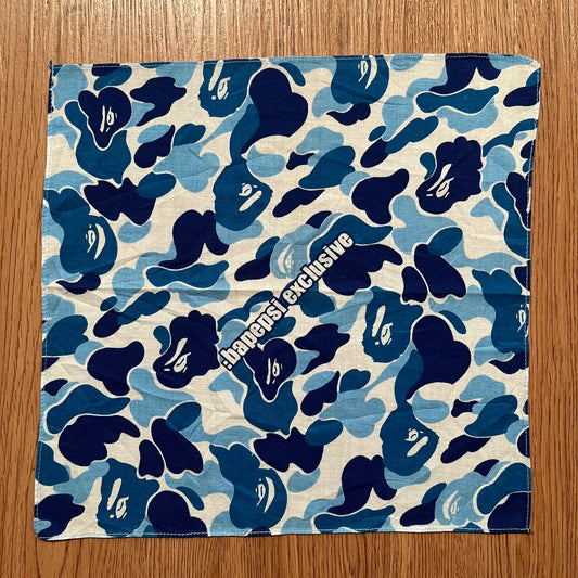 A Bathing Ape x Pepsi Blue Camo Handkerchief