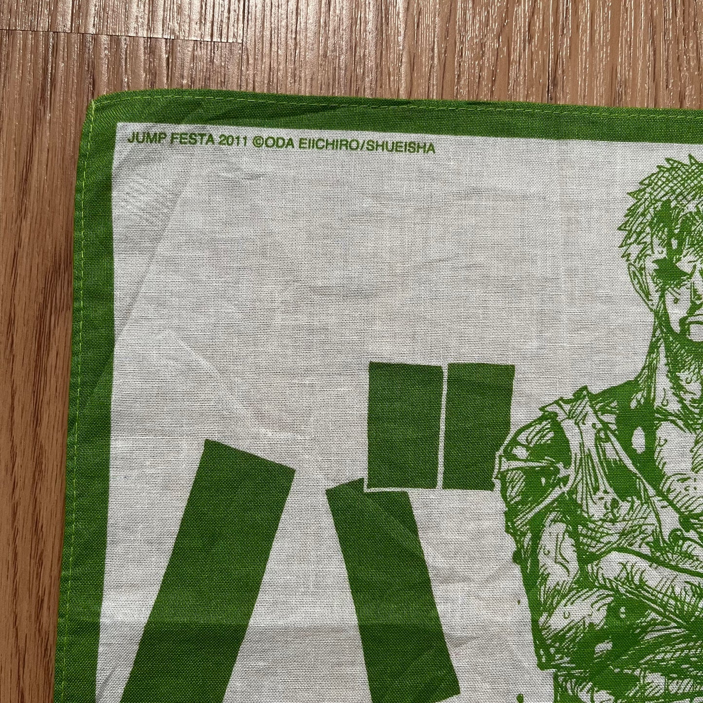 One piece crying Zoro handkerchief