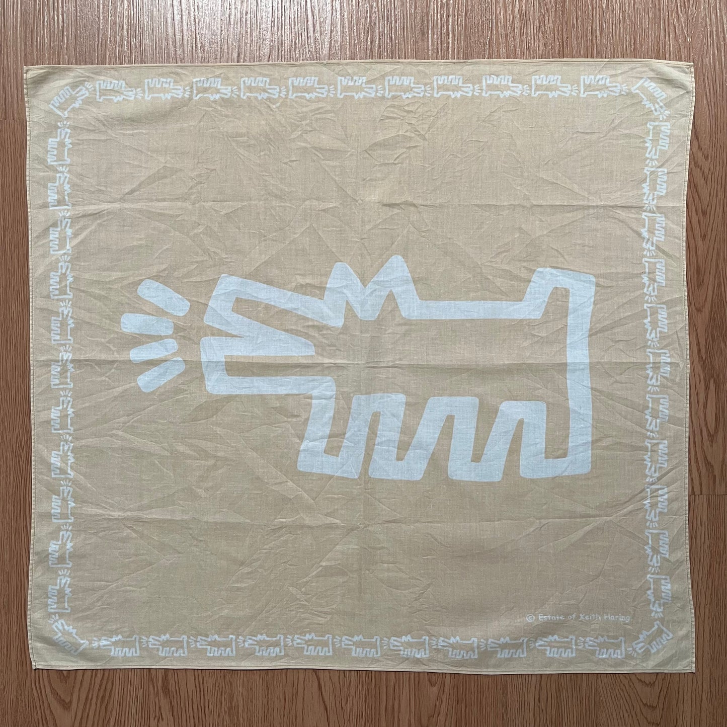 Vintage Keith haring Handkerchief