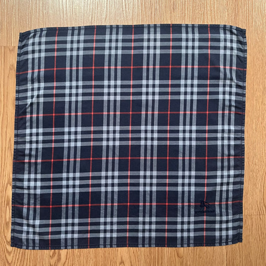 Vintage Burberry Check Handkerchief