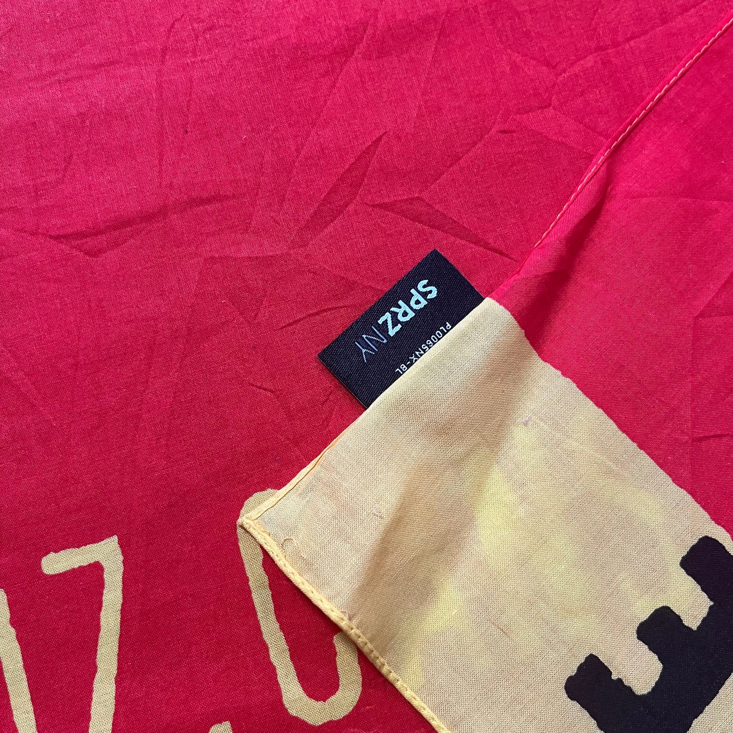 Andy Warhol SPRZ NY Campbell Tomato Juice bandana UNIQLO Handkerchief