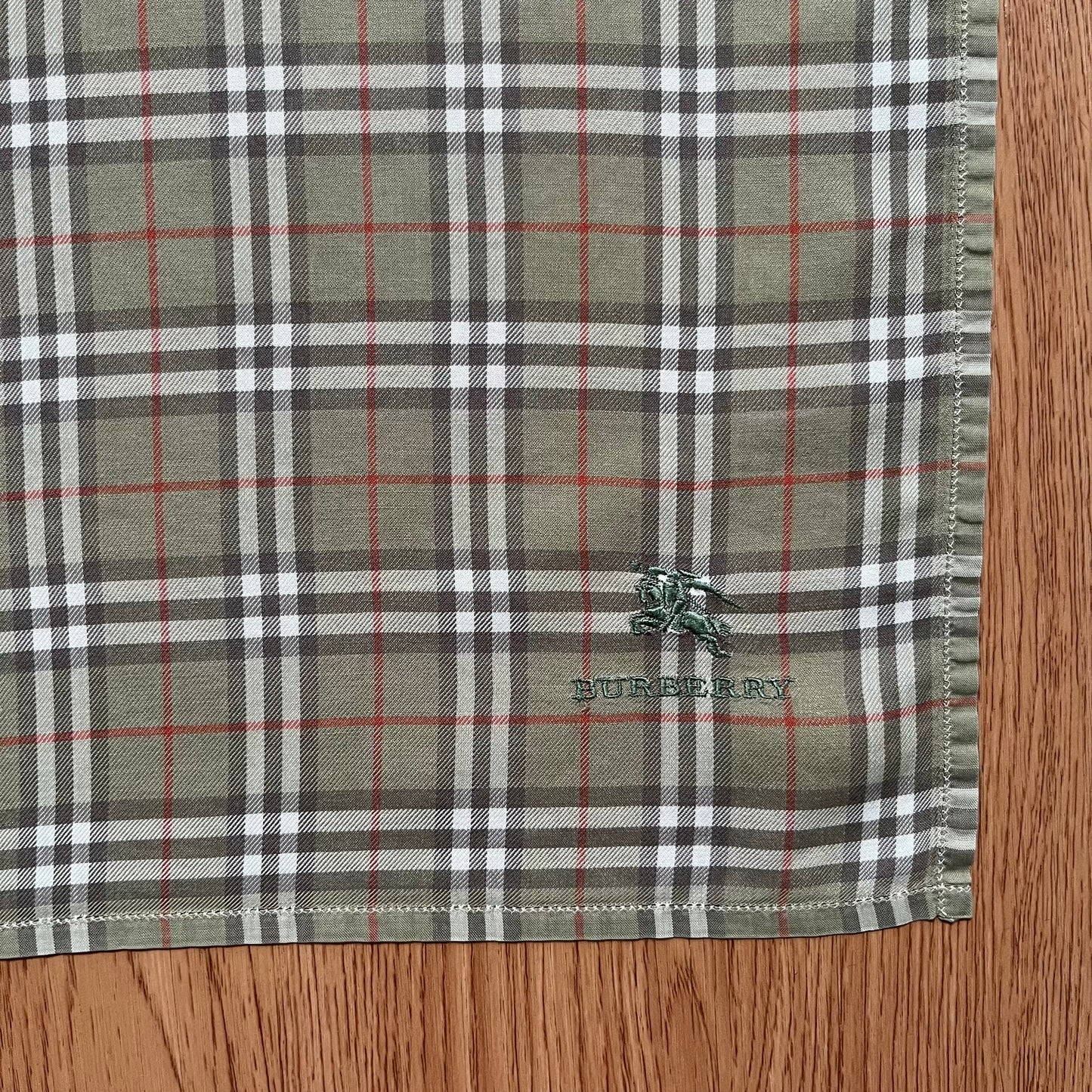 Vintage Burberry Handkerchief