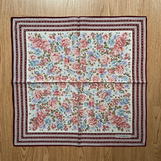 Vintage Yves Saint Laurent Handkerchief