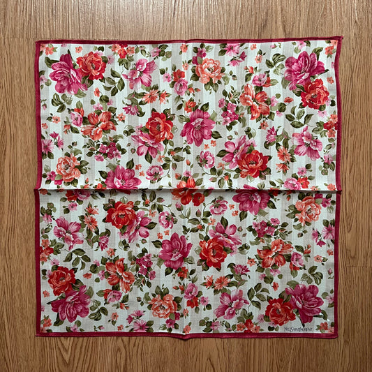 Vintage Yves Saint Laurent Handkerchief
