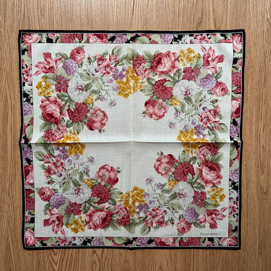 Vintage Yves Saint Laurent Handkerchief