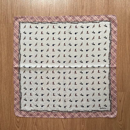 Vintage Burberry Handkerchief