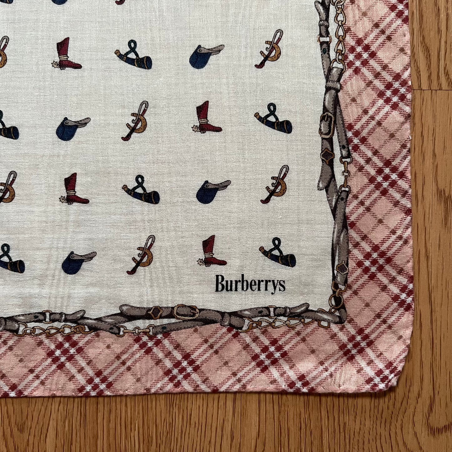Vintage Burberry Handkerchief