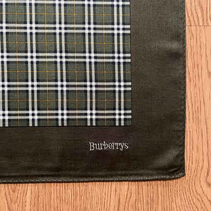 Vintage Burberry Handkerchief
