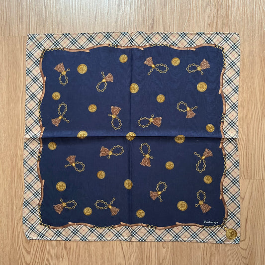 Vintage Burberry Handkerchief