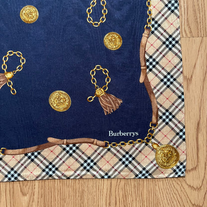 Vintage Burberry Handkerchief