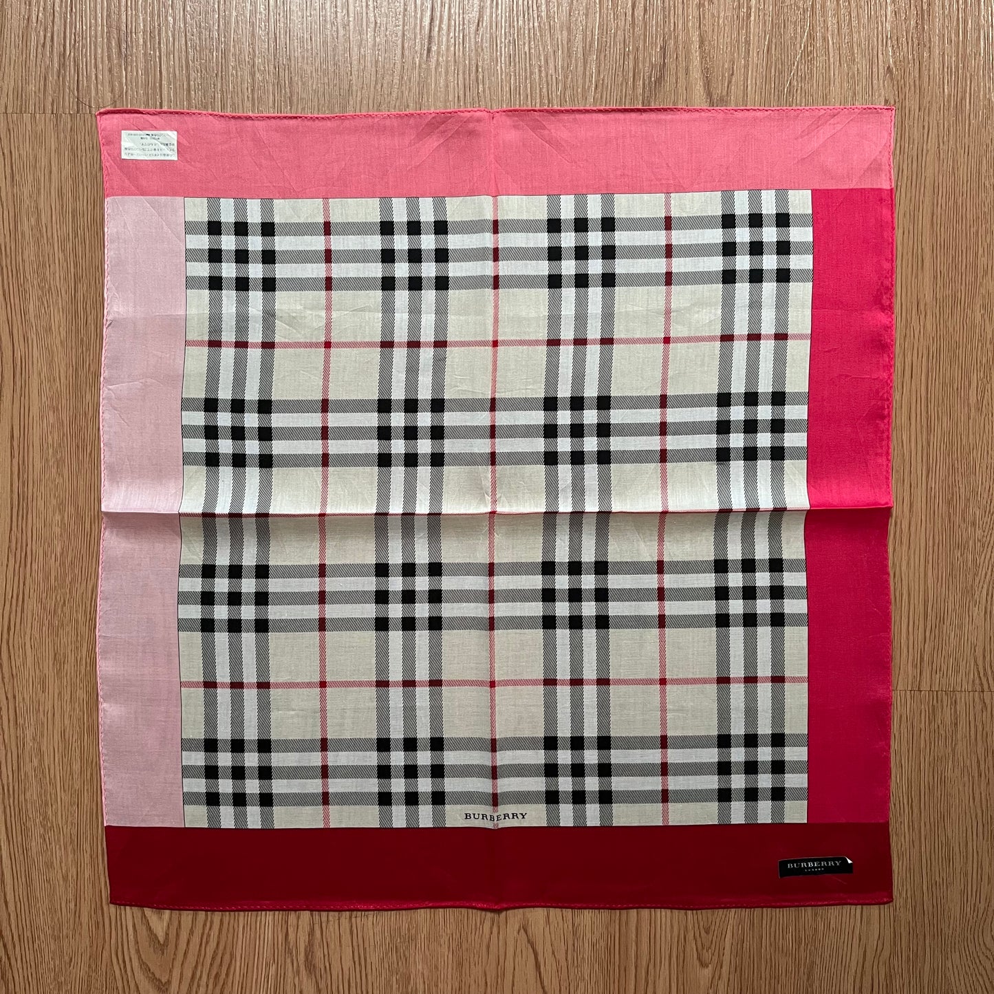 Vintage Burberry Handkerchief
