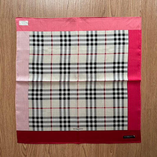 Vintage Burberry Handkerchief
