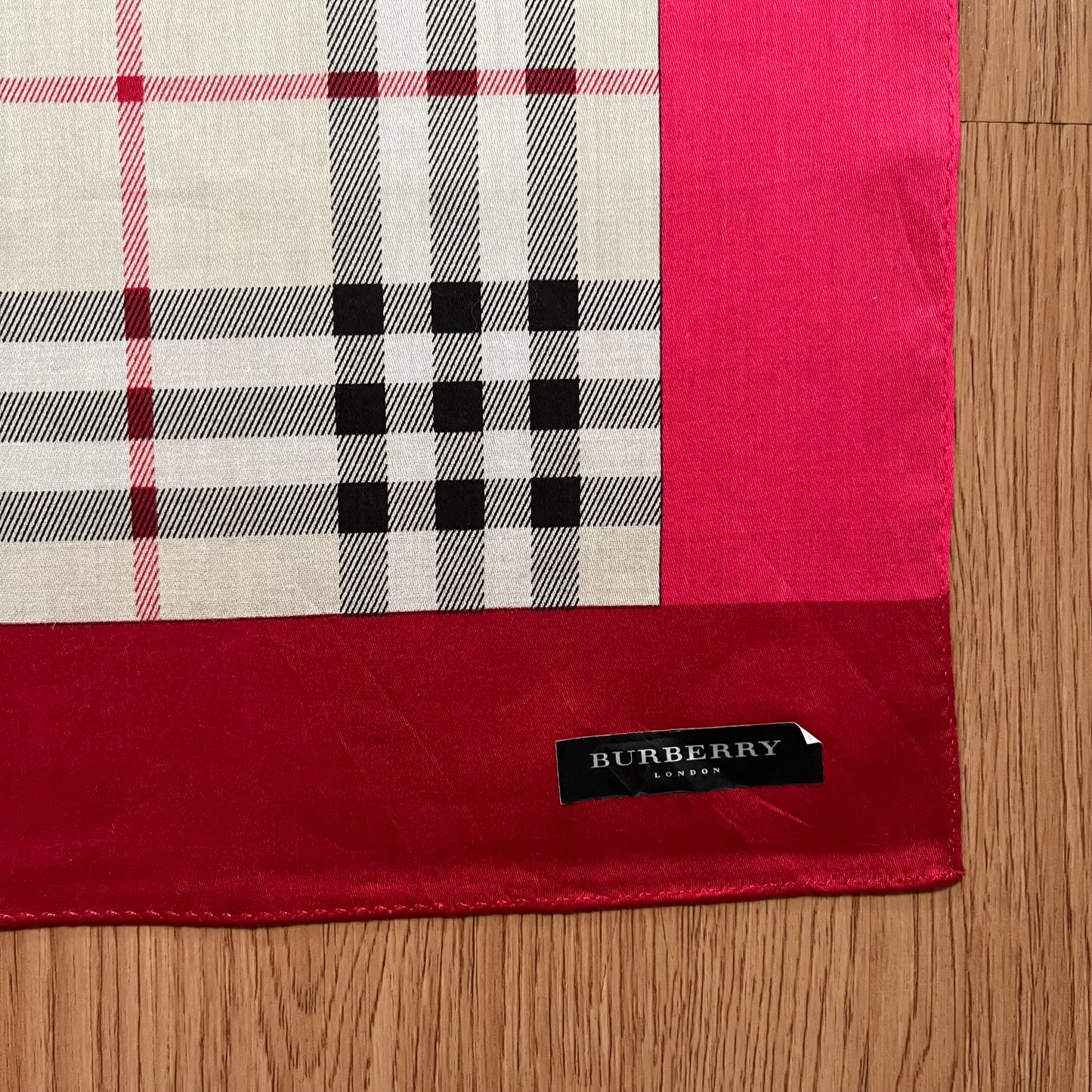 Vintage Burberry Handkerchief