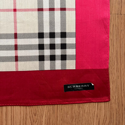 Vintage Burberry Handkerchief