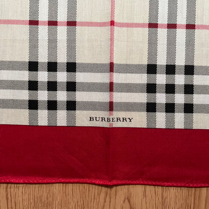 Vintage Burberry Handkerchief