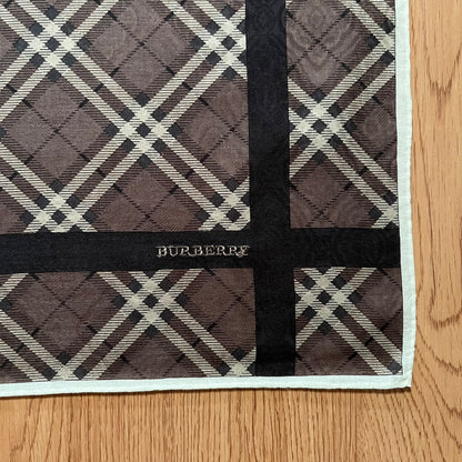 Vintage Burberry Handkerchief
