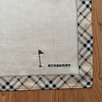 Vintage Burberry Handkerchief