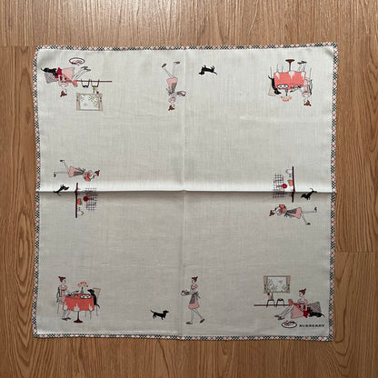 Vintage Burberry Handkerchief
