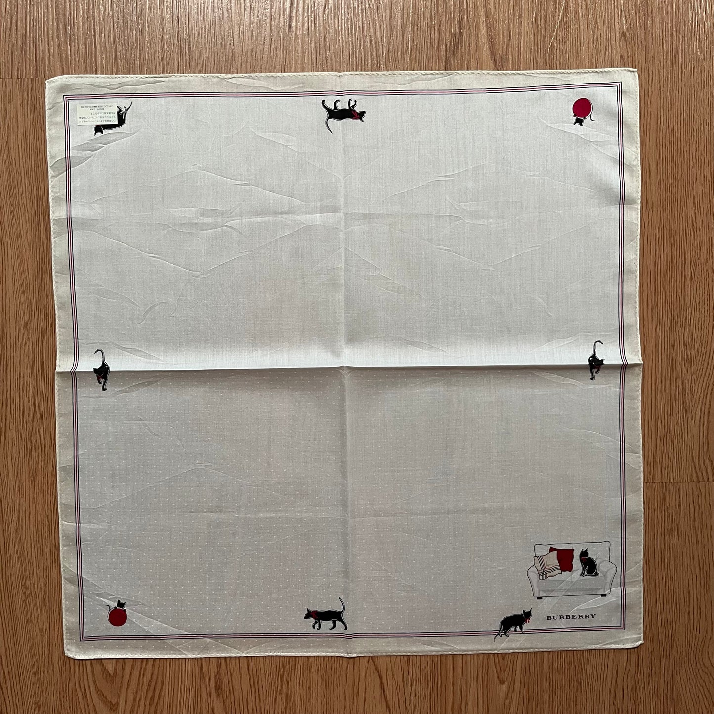 Vintage Burberry Handkerchief