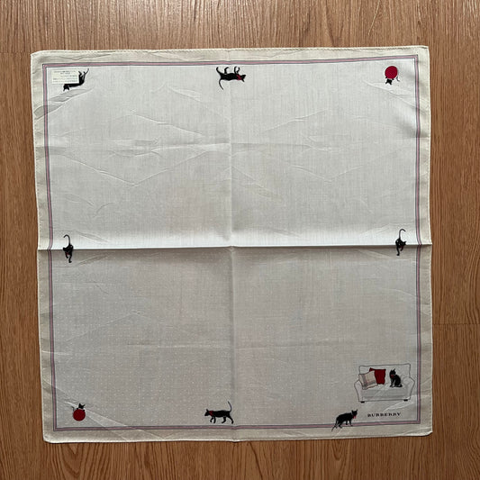 Vintage Burberry Handkerchief