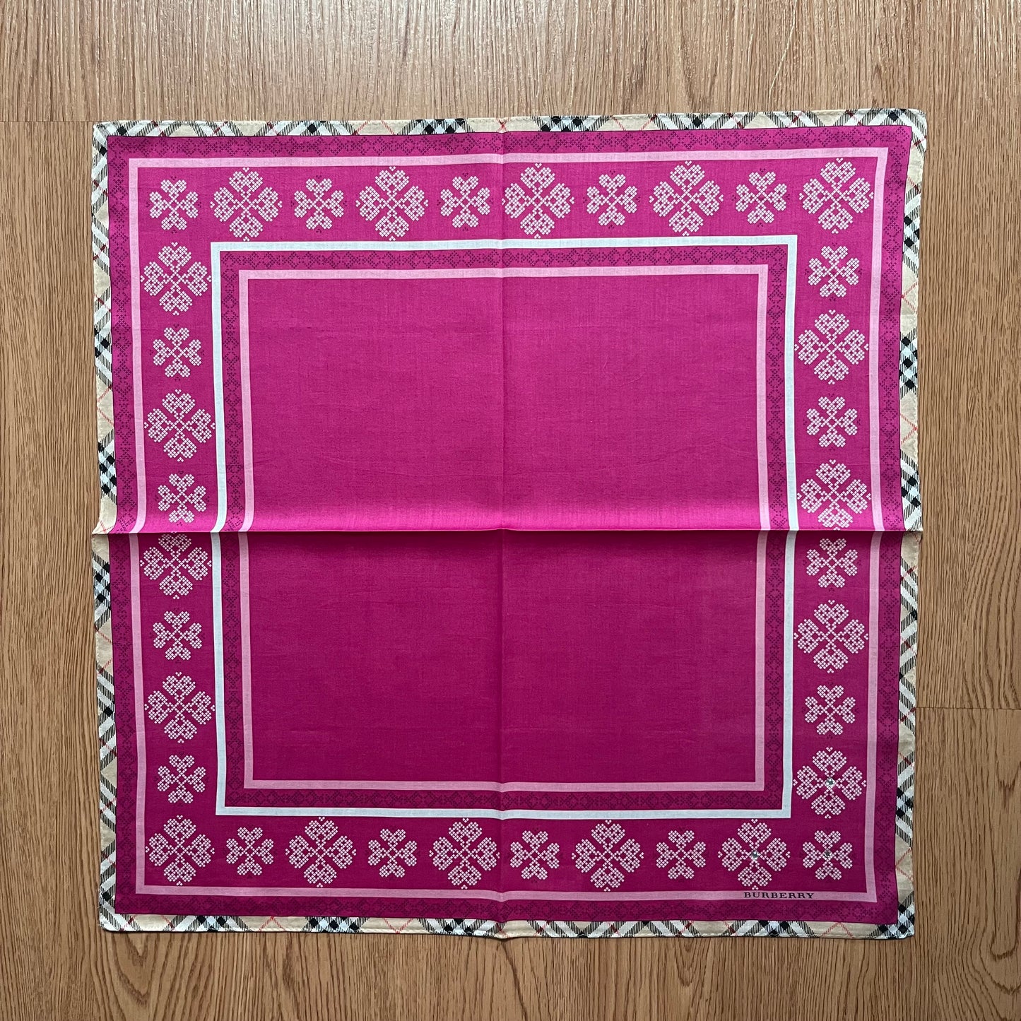 Vintage Burberry Handkerchief