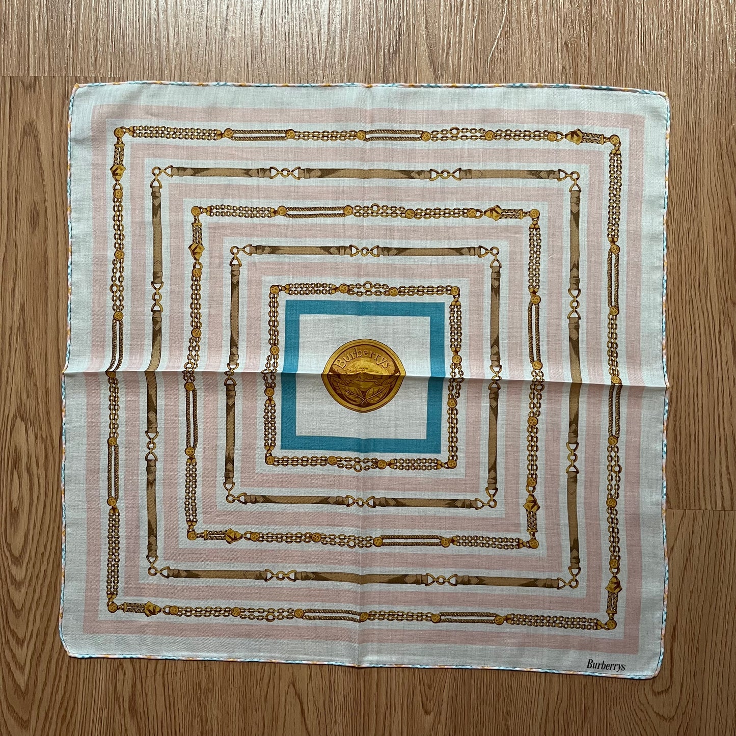 Vintage Burberry Handkerchief