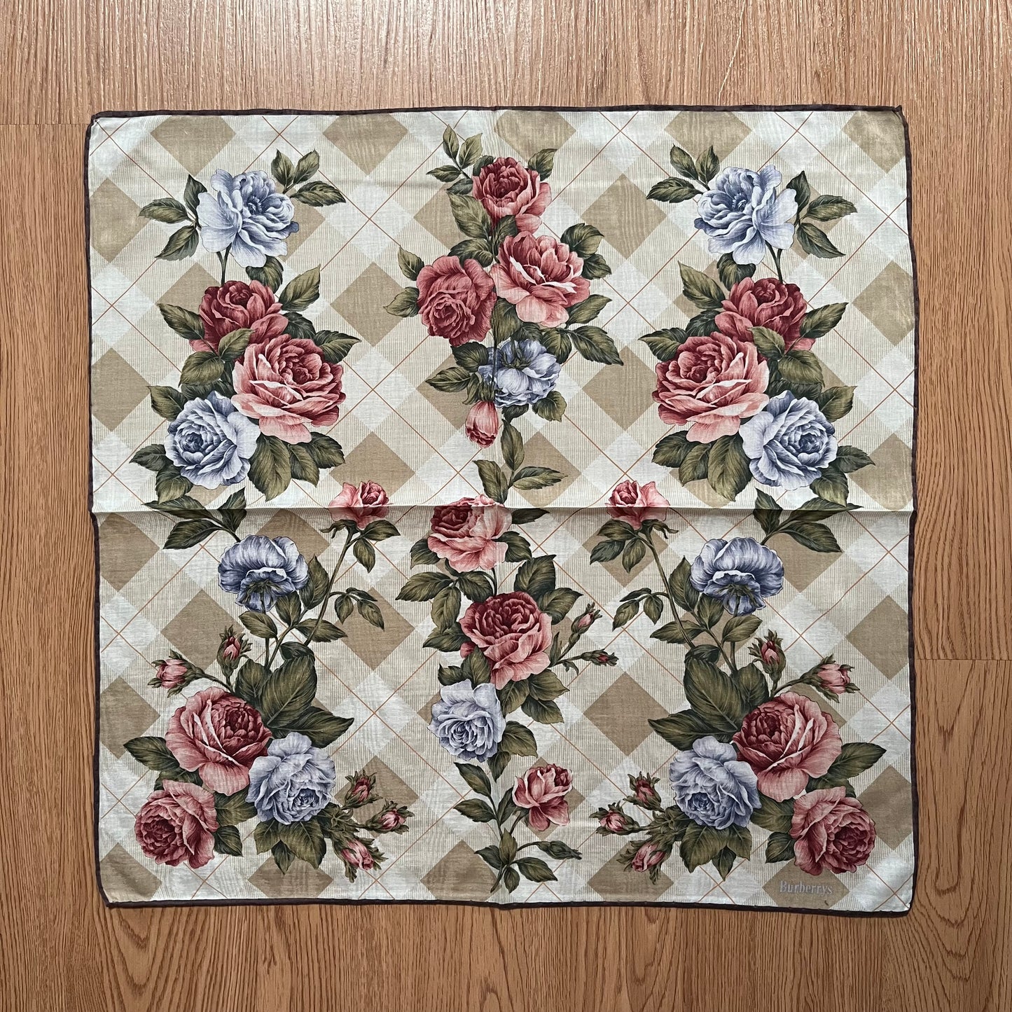 Vintage Burberry Handkerchief