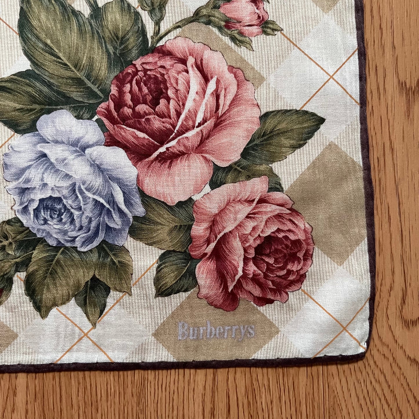 Vintage Burberry Handkerchief