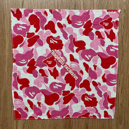 A Bathing Ape x Pepsi Pink Camo Handkerchief