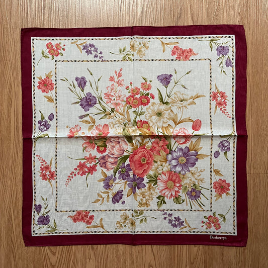 Vintage Burberry Handkerchief