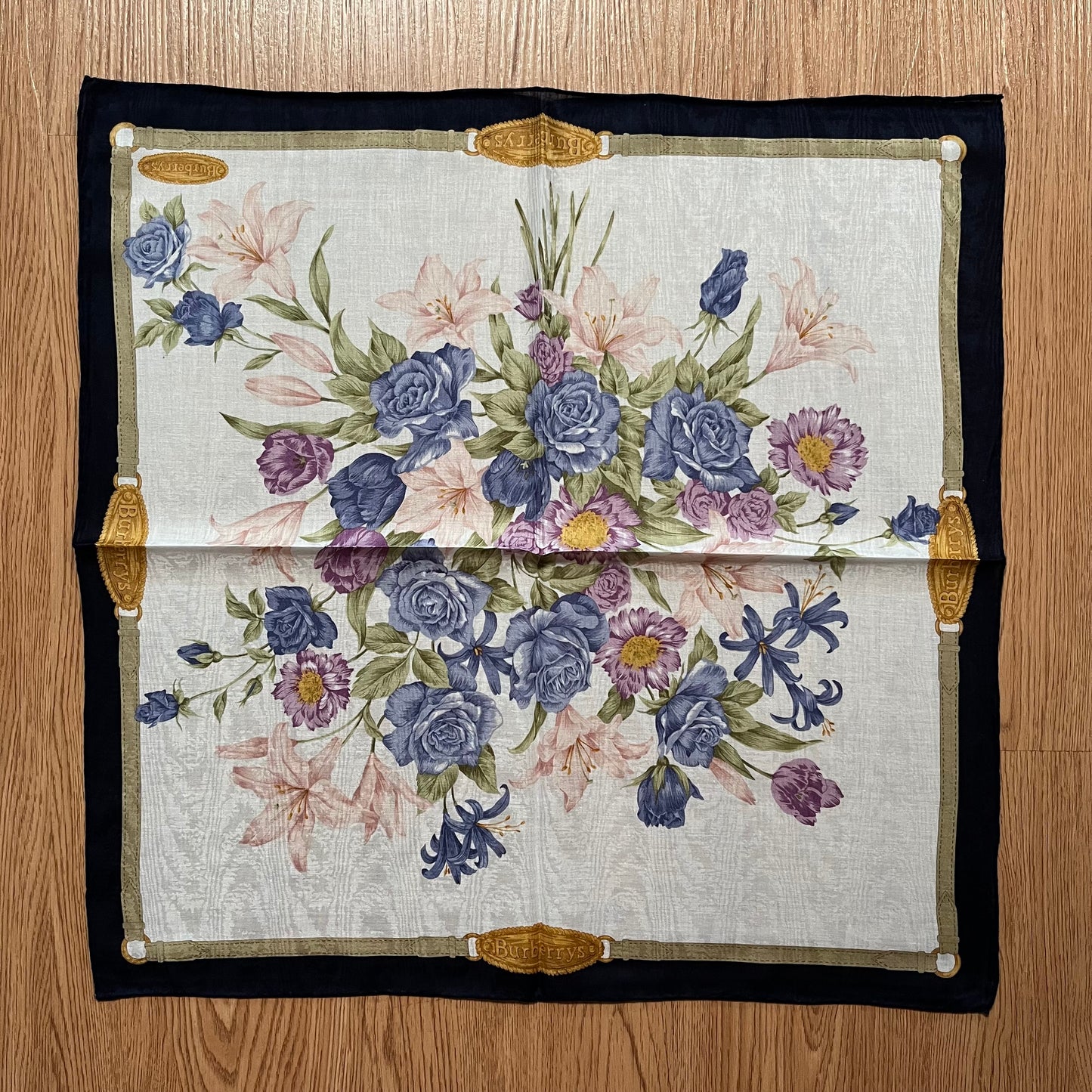 Vintage Burberry Handkerchief