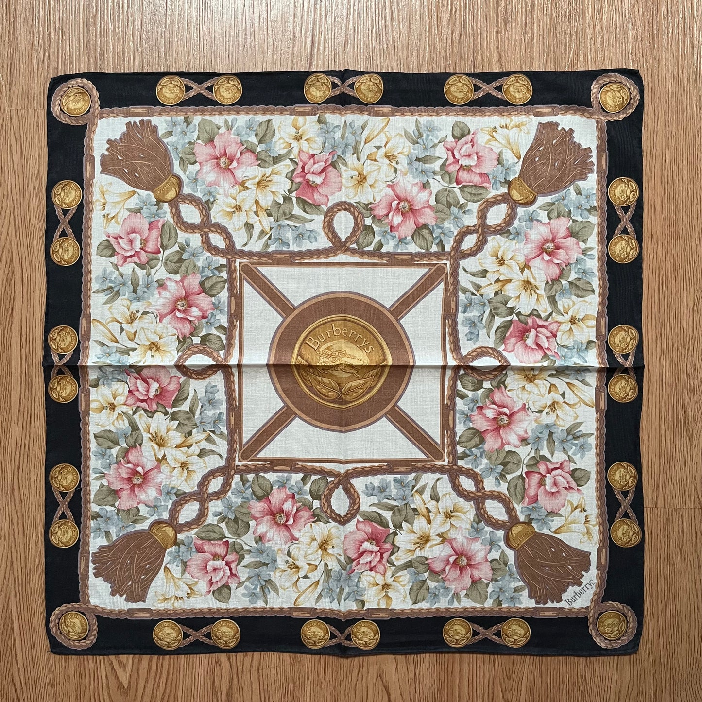 Vintage Burberry Handkerchief