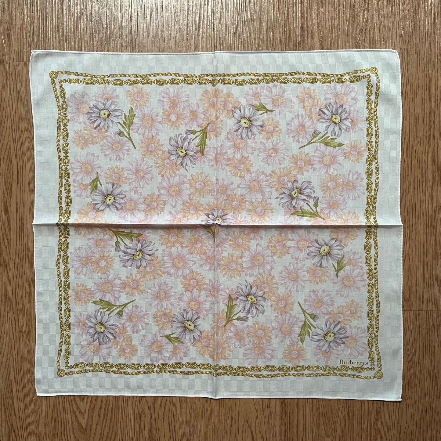 Vintage Burberry Handkerchief