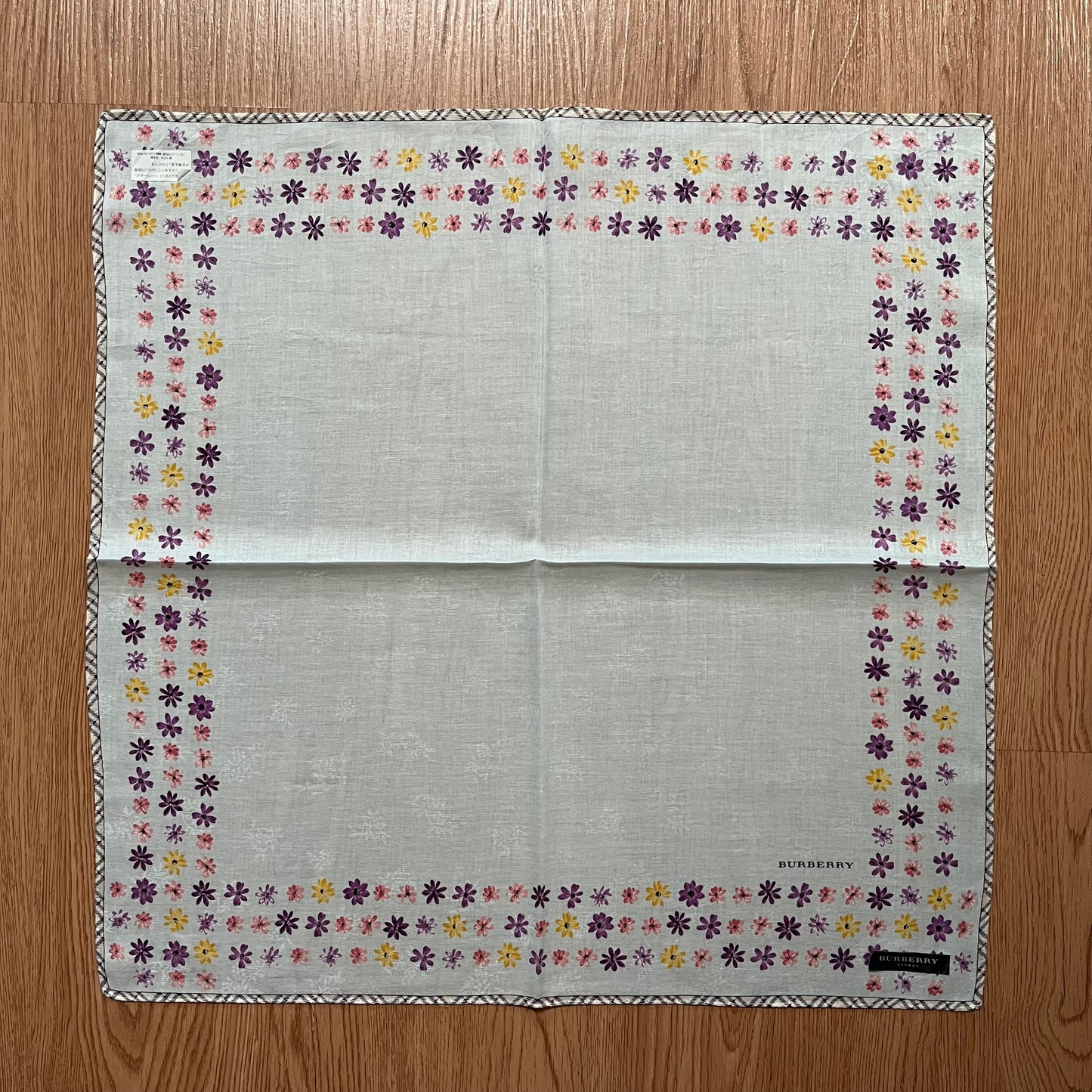 Vintage Burberry Handkerchief