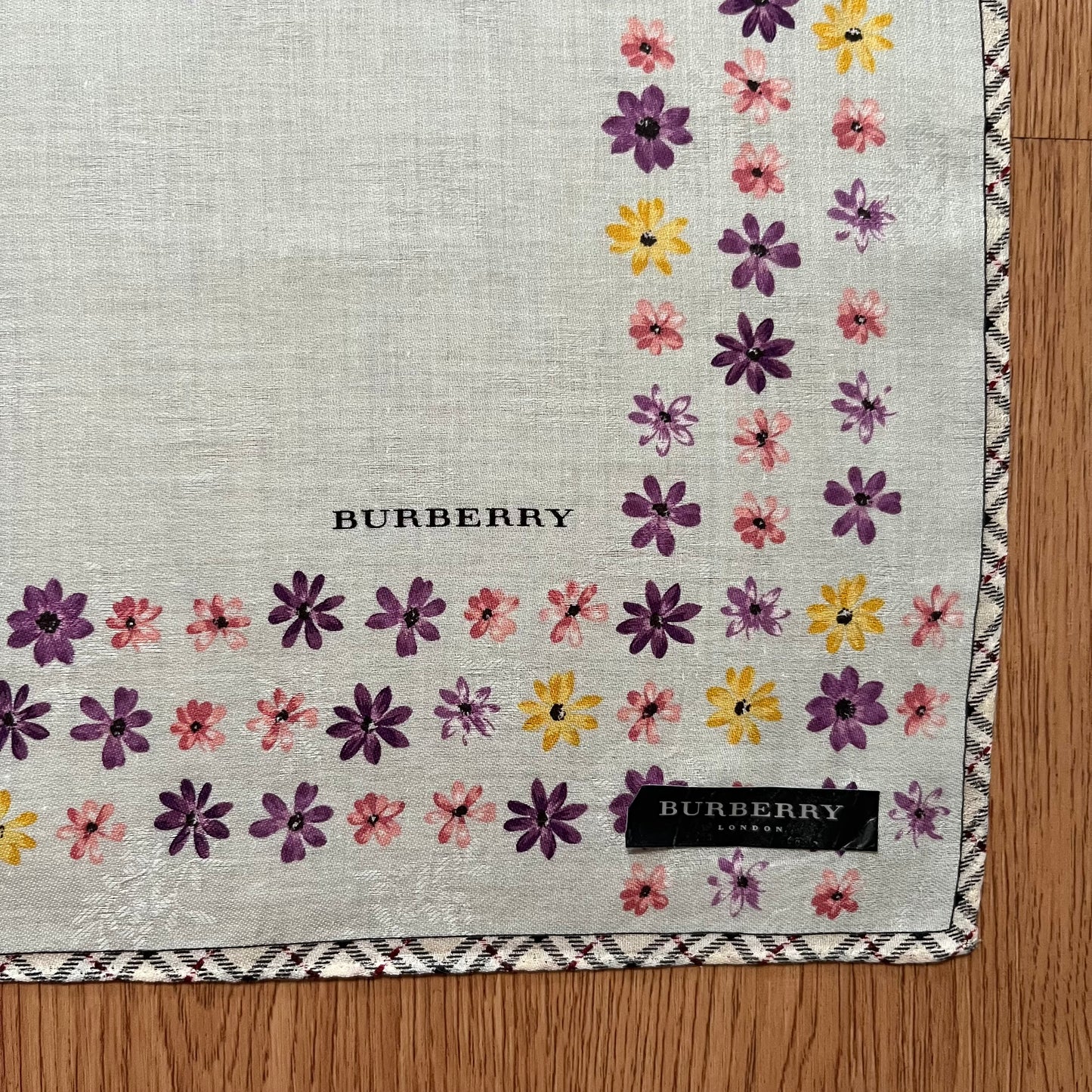 Vintage Burberry Handkerchief