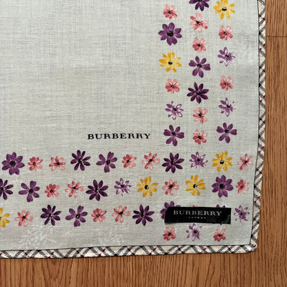 Vintage Burberry Handkerchief