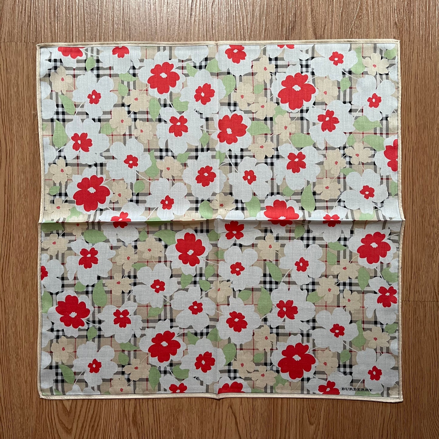 Vintage Burberry Handkerchief